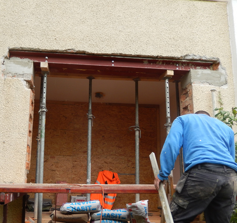 Before-Maurerarbeiten